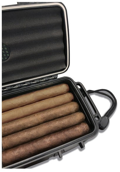 Cigar Safe 5 Count Travel Cigar Humidor - The Humidorian